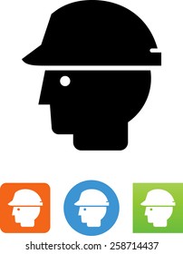 Construction zone / hardhat icon