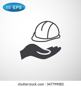 constructions helmet icon