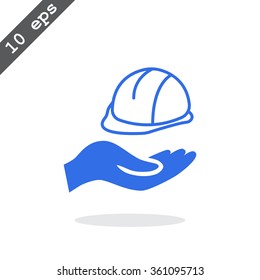 constructions helmet icon