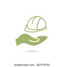 constructions helmet icon