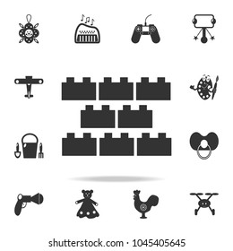 constructor, building block, icon. Detailed set of baby toys icons. Premium quality graphic design. One of the collection icons for websites, web design, mobile app on white background