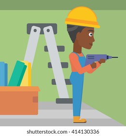Constructor with perforator.
