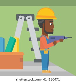 Constructor with perforator.
