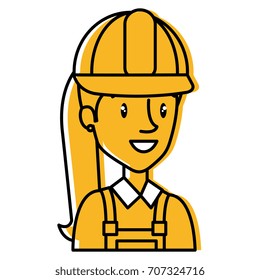 constructor woman avatar character