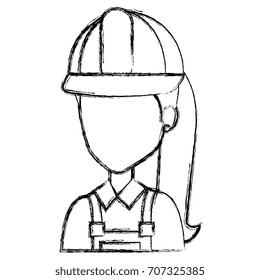 constructor woman avatar character