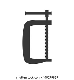 Constuction and repair concept represented by tool icon. isolated and flat illustration 