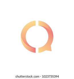 Consult chat logo design