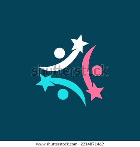 Consult Forum logo template, People and Consult logo designs vector illustration