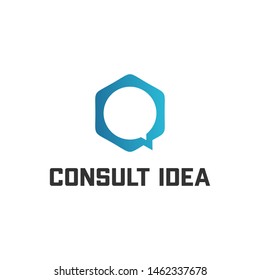 Consult Idea Logo Inspirations Template