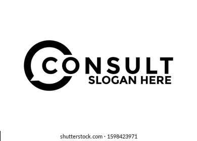 Consult Logo Icon, Consult Logo design Vector, Consult Logo Design Template