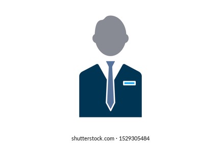 Consultant, customer service, customer support icon vector illustration.