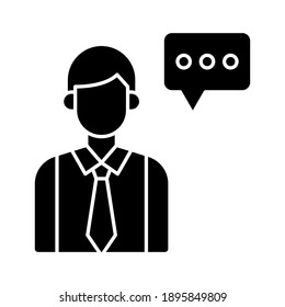 Consultant, customer, support icon vector image. Can also be used for communication. Suitable for use on web apps, mobile apps and print media.