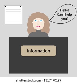 consultant gives information