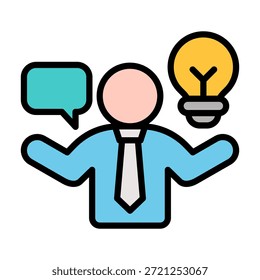 Elemento de icono de consultor para diseño