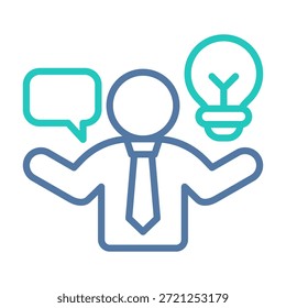 Elemento de icono de consultor para diseño