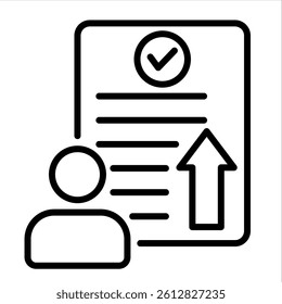 consultant icon vector concept illustration