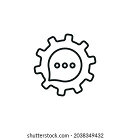 Consultant icon, vector consultant icon, vector illustration