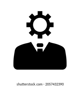 Consultant tech support icon.user,adviser (vector illustration)