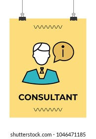 consultant vector icon
