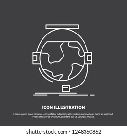 consultation, education, online, e learning, support Icon. Line vector symbol for UI and UX, website or mobile application