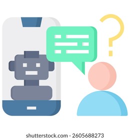Consultation Icon Element For Design