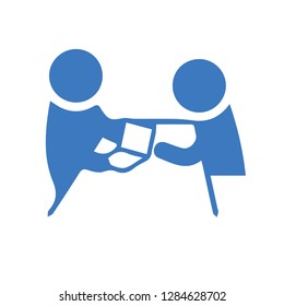 consultation icon illustration