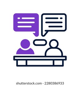 consultation icon for your website design, logo, app, UI.