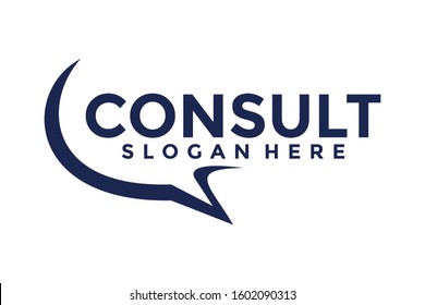 Consulting Agency Logo, Consult Logo Template, Consult Logo Icon Vector