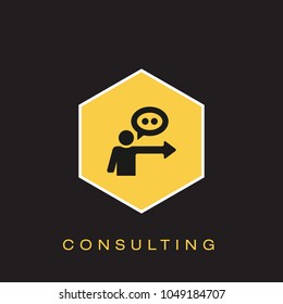 Consulting Icon Concept