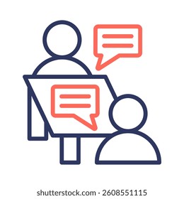 Consulting Icon Element for Design