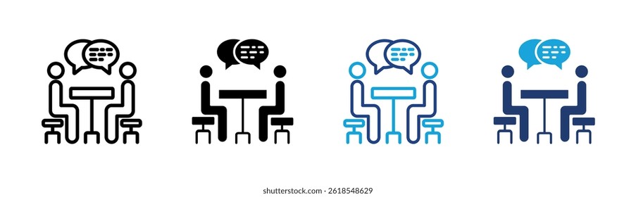 Consulting Icon Element für Design