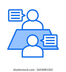 Consulting Icon Element For Design