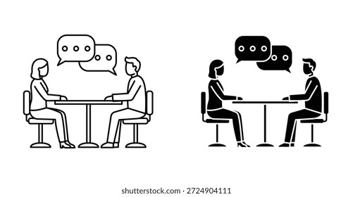 Consulting icon graphic design. Vector icon illustrations