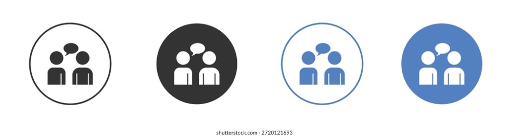 Conjunto de pictogramas de iconos de consultoría. Diseños de iconos de Vector