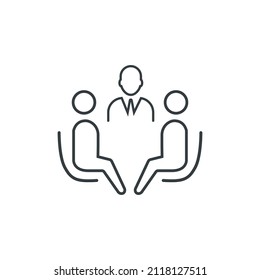 Consulting icon, vector Consulting icon, vector illustration