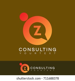 consulting initial Letter Z Logo design