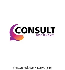 consulting logo design template