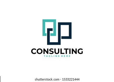 consulting logo icon vector isolated