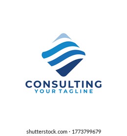 consulting logo icon vector isolated
