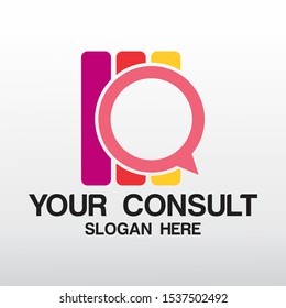 Consulting logo icon vector template