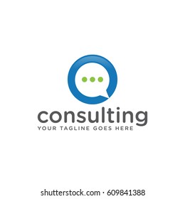 Consulting Logo Icon Vector Template