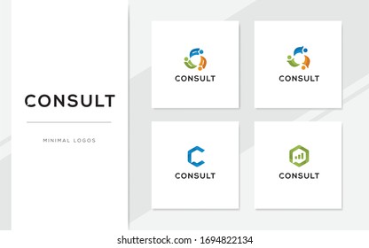 Consulting Logo Template Design Vector Illustration