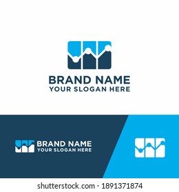 Diseños de plantillas de vectores de logotipos de consultoría