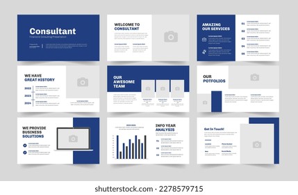 consulting powerpoint template or consulting presentation design