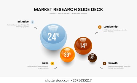 Ilustração do vetor de modelo de slide do relatório de consultoria. Análise Educacional Quatro Opções Infográfico Quadro Layout. Design de Apresentação de Gráfico de 4 Etapas para Visualização de Anúncios.