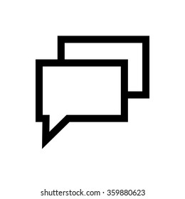  Consulting, speech bubble line icon. Pixel perfect fully editable vector icon suitable for websites, info graphics and print media.
