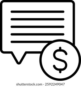 Consulting Vector Icon for Business Solutions. Corporate advisory symbol, expert advice illustration, professional service concept