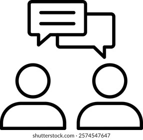 Consulting vector icon. Can be used for printing, mobile and web applications.