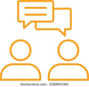 Consulting vector icon. Can be used for printing, mobile and web applications.