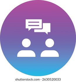Ícone de vetor de consulta. Pode ser usado para impressão, aplicativos móveis e da Web.